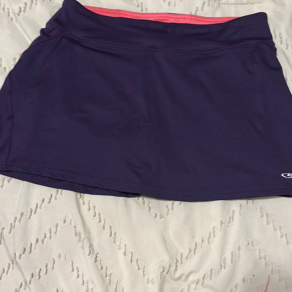 Champion Women's Purple and Pink Mini Skirt